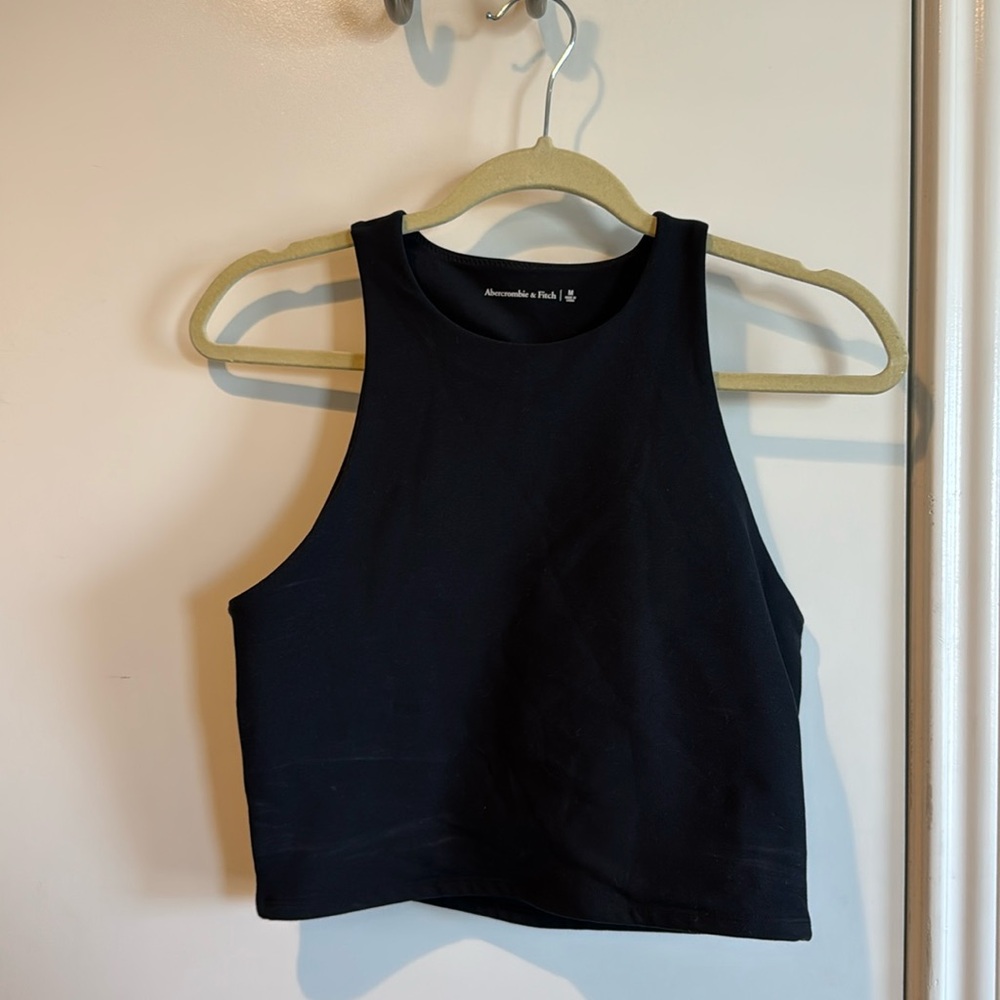 M Abercrombie Black Crop